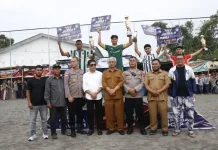 Wakil Bupati Bener Meriah Hadiri Penutupan Turnamen Futsal Mini Porba Cup I