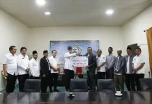 BAS Bener Meriah Serahkan Zakat  Rp 400 Juta ke Baitul Mal