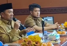 Wabup Muchsin Pimpin Rapat Evaluasi PAD Triwulan II TA 2026