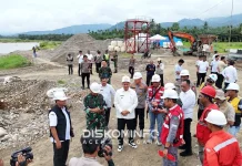 Bupati Salim Fakhry Dampingi Satgas PRR Tinjau Dampak Bencana