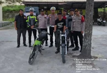 Polres Bener Meriah Amankan Dua Sepeda Motor Diduga Terlibat Balap Liar