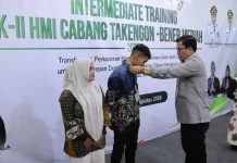 Bupati Haili Buka Intermediate Training (LK-2) HMI Tingkat Nasional