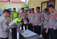 59 Personel Polres Bener Meriah Jalani Tes Urine