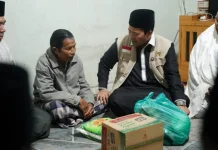 Program Ahad Berkah Kembali Santuni 20 Fakir Miskin di Takengon Timur