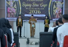 Pemilihan Duta Wisata Bujang Beru Gayo Bener Meriah 2026 Resmi Berlangsung