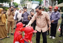 Bupati Aceh Tengah Beri Arahan dan Motivasi kepada Paskibraka