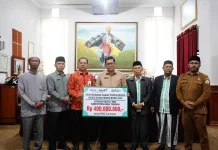 Bank Aceh Salurkan Zakat Perusahaan Rp. 400 Juta untuk Masyarakat Aceh Tengah