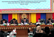 DPRK Gayo Lues Sampaikan Rekomendasi LHP BPK, Bupati Instruksikan Tindak Lanjut