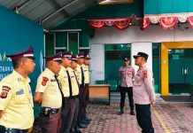 Satbinmas Polres Bener Meriah Cek KTA dan Beri Pembinaan kepada Satpam