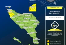 BMKG: Aceh Tenggara Berpotensi Hujan Lebat Disertai Angin Kencang