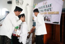 Safari Jumat, Santuni 100 Anak Yatim Kecamatan Ketol