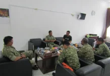 Tim Kemenhan Cek Administrasi Pemanfaatan Aset Negara di Kodim 0119/BM