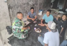Koramil 04/PRG Ajak Warga Semarakkan HUT RI