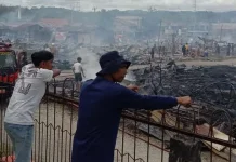 Update Kebakaran Jagong Jeget: 96 Bangunan Hangus, 72 KK dan 255 Jiwa Terdampak
