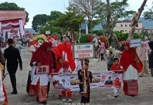 TK Al-Manar Takengon Meriahkan Karnaval Budaya Nusantara Sambut HUT ke-81 RI