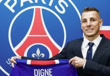 PSG Pulangkan Lucas Digne setelah Berpisah Sebelas Tahun