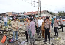 Polres Aceh Tengah Salurkan Bantuan untuk Korban Kebakaran di Jagong Jeget