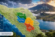 BMKG Ingatkan Potensi Hujan Lebat di Empat Wilayah Aceh