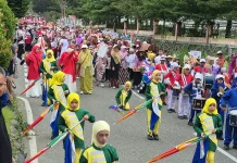 Ribuan Siswa Ikut Karnaval HUT Ke-81 RI di Bener Meriah
