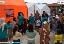 Mahasiswa IAIN Takengon Gelar Trauma Healing untuk Anak di Jagong Jeget