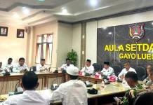 Wabup Gayo Lues Pimpin Evaluasi Akhir Persiapan HUT Ke-81 RI