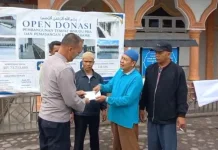 Polres Bener Meriah Salurkan Dana Bazis untuk Pembangunan Masjid Mardhatillah