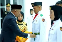 Bupati Kukuhkan Paskibraka Kabupaten Gayo Lues
