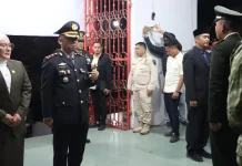 Kapolres Aceh Tengah Ikuti Upacara Kehormatan dan Renungan Suci