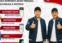 Momen Hari Kemerdekaan, Dinas Kominfo Aceh Tengah Luncurkan 5 Inovasi