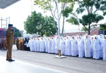 Bupati Haili Kembali Pimpim Apel di BLUD Datu Beru Takengon