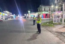 Satlantas Polres Bener Meriah Patroli Malam Cegah Balap Liar dan Kecelakaan
