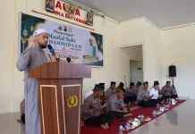 Kapolres Ajak Personel Teladani Akhlak Rasulullah dalam Pengabdian