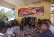 Perkuat Benteng Pencegahan Karhutla, Polsek Bintang Gandeng Reje Kampung