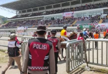 Ribuan Penonton Tumpah ke Arena Pacuan Kuda Gayo, Polisi Perketat Pengamanan Final