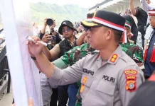 Kapolres Aceh Tengah Hadiri Apel Kebangsaan dan Deklarasi Damai
