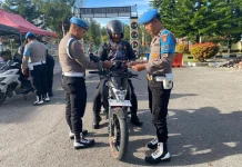 Propam Polres Bener Meriah Perketat Disiplin Berkendara
