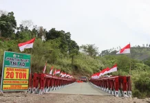Jembatan Bailey Burlah Rampung, Akses Empat Kampung Kembali Terhubung