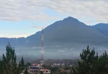 Gunung Bur Ni Telong Diguncang Lima Gempa Vulkanik