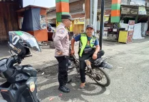 Polsek Bandar Intensifkan Patroli di Pusat Aktivitas Masyarakat