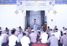 Polres Bener Meriah Peringati Maulid Nabi