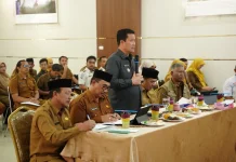 Bupati Haili Pimpin Rapim Evaluasi Kegiatan Pembangunan