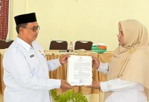 Rasidah Gantikan Salim Syah Pimpin Disdikbud Aceh Tengah