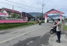 Polres Bener Meriah Jaga Keselamatan Pelajar dan Kelancaran Lalu Lintas