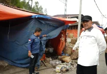 Monitoring Jumat Bersih, Wabup Aceh Tengah Ingatkan Pedagang Jaga Kebersihan