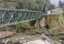 Pemasangan Jembatan Bailey Bale Redelong Capai 80%