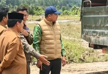 Bupati Gayo Lues Minta Balai Wilayah Sungai Bangun Tanggul Permanen