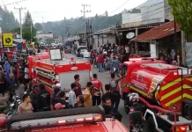 Kebakaran Hanguskan Rumah Warga di Pendere Saril Bebesen