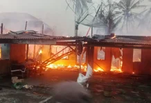13 Rumah Terbakar di Bambel Gabungan, 59 Jiwa Terdampak