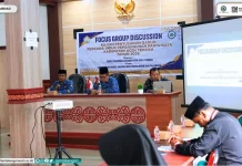 Dinas Pariwisata dan IAIN Takengon Gelar FGD Penyusunan Qanun RIPPAR
