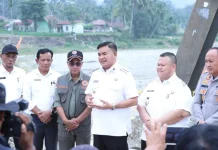 Tim BNPB dan Bupati Agara Pantau 14 Titik Alur Sungai